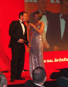Claire McCollum from UTV chats to John McGuinness